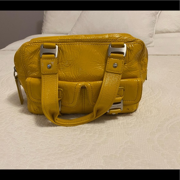 Micheal Kors Yellow Baguette Bag - Picture 2 of 6
